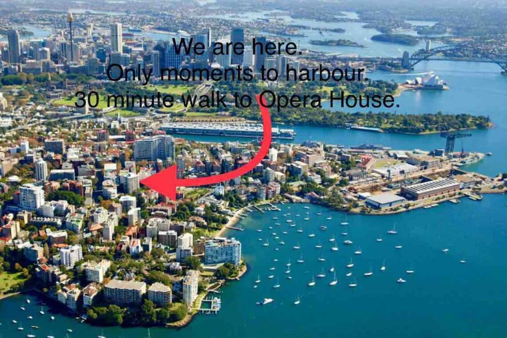 Harbourside Style, 2 Bed, A/C, Pool -Elizabeth Bay Apartment ซิดนีย์ ภายนอก รูปภาพ